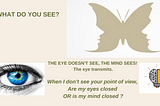 YOUR EYES DON’T SEE