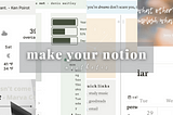 7 Ways To Make Your Notion ‘Aesthetic’