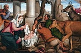 Adoration of the Shepherds by Jacopo Del Bassano