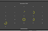 Implementing a Custom Interactive Calendar with Progress Bars for Days Using Jetpack Compose [2025]