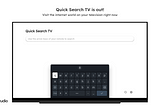 Quick Search TV is out!