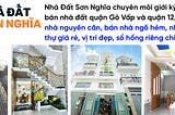 mua bán nhà đất gò vấp quận 12