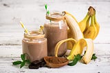 Deliciously Simple: Chocolate Banana Collagen & Protein Coffee Smoothie