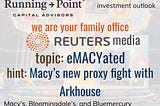 Macy’s fights ARKHOUSE!!