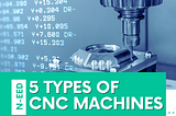 5 Types of CNC Machines You Need To Know