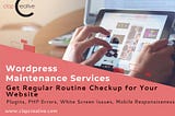 Wordpress Support and Maintenance Services