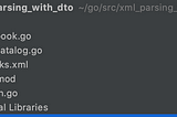 Parsing XML via Golang with DTO Pattern