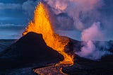 What will happen if humans dump their waste into volcanoes?