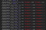 Implementing Simultaneous Key Presses