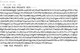 C# RSA encryption-decryption with my own key