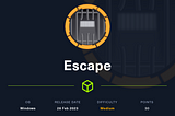 Escape Walkthrough | HTB