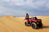 Sand dunes in Vietnam