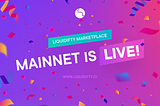 Welcome Liquidifty marketplace v0.1 built on Binance Smart Chain, IDO on May 25