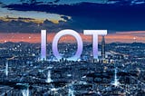 How could blockchain technology and smart contracts impact the $1 trillion IoT market?