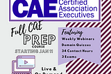 Certified Association Executive Prep Courses Now Open for Registration
