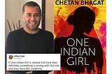 About One INDIAN Girl-Book by Chetan Bhagat