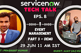 Tech Talk with Prashant Session 8