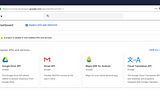 Create a Google project in Google cloud platform for access Gmail API & Google+ API