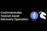 Ensuring User Satisfaction and Security: Cashmere’s Comprehensive Asset Recovery Operation