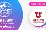 University Of Utah Health Named As Title Sponsor Of Silicon Slopes Tech Summit 2019