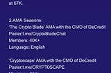DeCredit Bi-Weekly Report(Nov 29th-Dec 12th,2021)