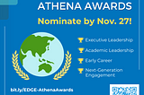 Nominations open for 2024 EDGE in Tech Athena Award