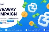 Zano Giveaway Campaign