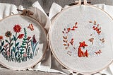 Is Embroidery Saving Me From Crying?