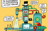 A Data machine sorting people