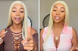 Pinky Doll Under Fire: Accusations of Light Skin ‘Fishing’ Spark Controversy After Streamy…