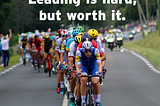 Leading is hard, but worth it