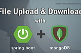 File upload & Download with spring boot and mongoDB article cover