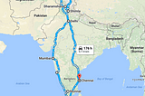 The All India Bike Ride — Part 1