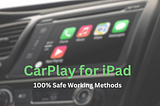 Apple CarPlay on iPad: No Jailbreak Required
