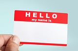 How to Name Yourself