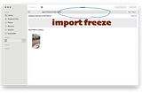 Why does import freeze when transferring files from iPhone to macOS?