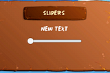 User Interface in Unity-Sliders to Text Field