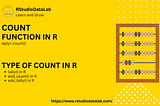 Count Function in R