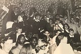 Senior Section of a Rally at Woodruff High School 1969