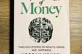 Cover photo of Morgan Housel’s bestselling personal finance book, The Psychology of Money.