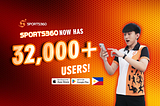 Sports360 now has 32,000+ Users!