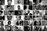 image shows various Black British figures