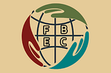 Tan background graphic with a lined sphere that says FBEC and green, red, and blue hands pressed on the edges of the sphere. This is the FBISD Equity Coalition’s logo.