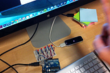 Finger tracking LED light up using Processing — Arduino — Leap