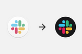 Dark-mode dock icon for Slack