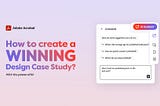 How to create a winning design case study with AI Assistant in Adobe Acrobat | Ruben Cespedes