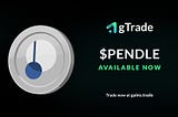 Pendle ($PENDLE) is listed on gTrade