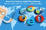 Around the world by mobile phone browser