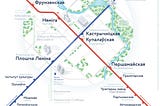 Процесс создания схемы Минского метро. Часть 3