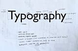 Typeface Spread